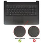 Compatible With HP 17-CA 17-BY Palmrest Touchpad Cover Keyboard UK Black