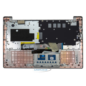 Lenovo 5CB0R61527 Palmrest Touchpad Cover UK Silver Laptop Replacement Keyboard