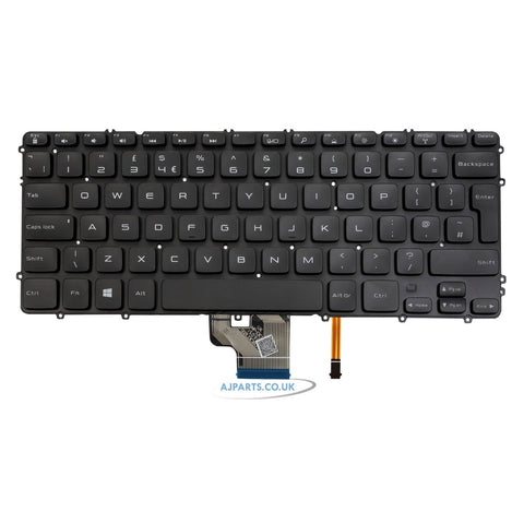 Dell XPS 15 9530 UK Black With Backlit Laptop Replacement keyboard
