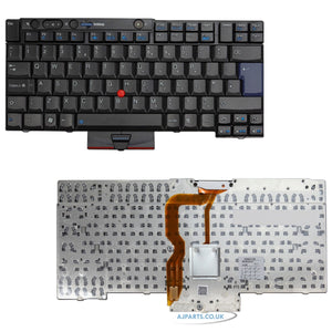 New Replacement For Lenovo Thinkpad X220 T410 T510 T420S T520 UK Keyboard With Frame & Pointer