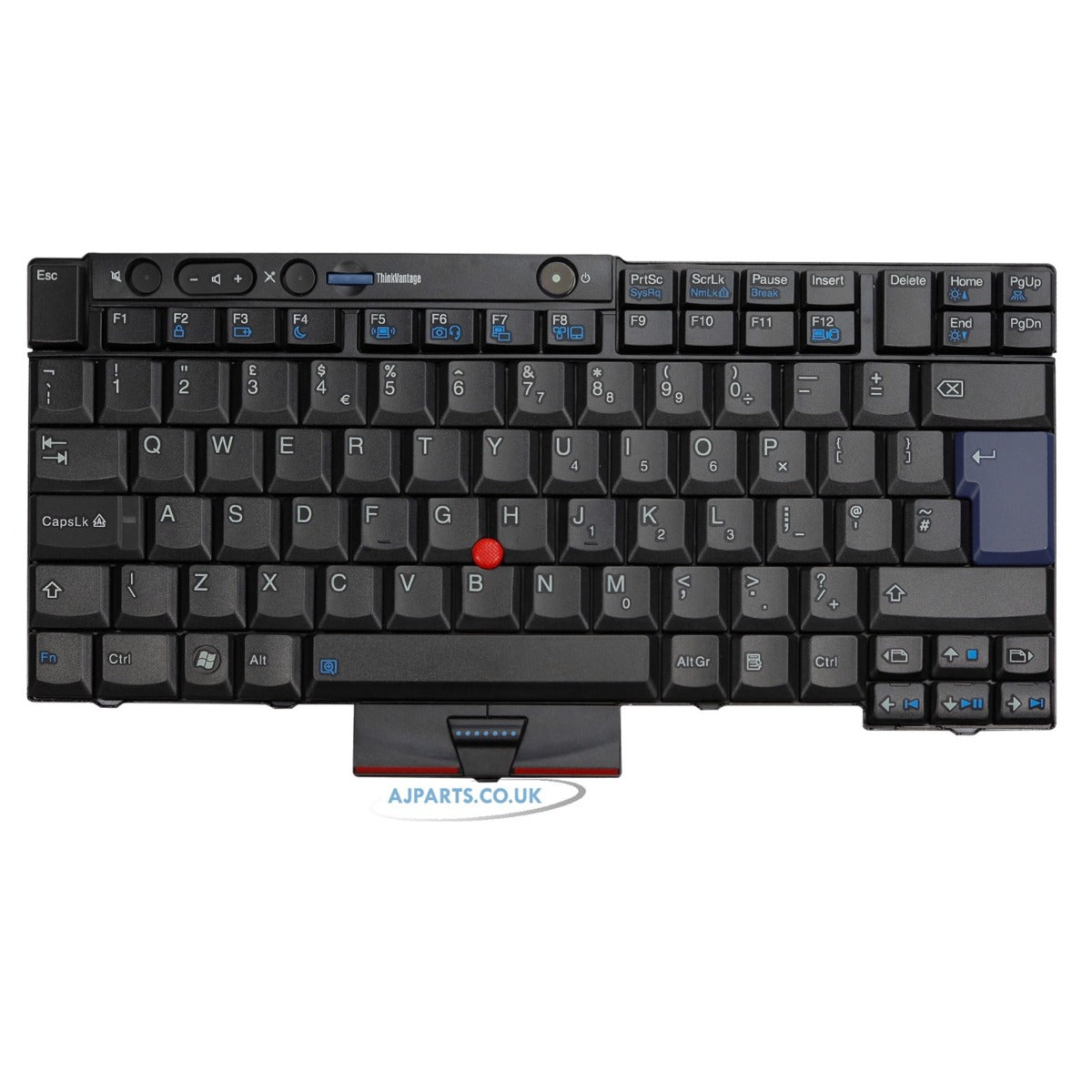 New Replacement For Lenovo Thinkpad X220 T410 T510 T420S T520 UK Keyboard With Frame & Pointer