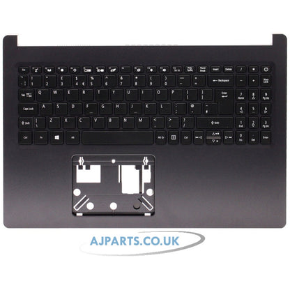 Compatible With Acer Aspire A315-23 A315-23G Keyboard Palmrest UK Layout Black