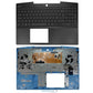 For Dell 0P0NG7 P0NG7 Compatible Palmrest Black UK English Laptop Backlit Keyboard
