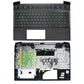 HP Pavilion 15-EC0900NA Compatible Laptop Palmrest Cover Keyboard UK Backlit Black