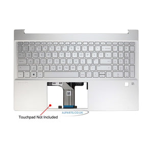 Compatible With HP Pavilion 15-EG 15-EH M14603-031 M08921-031 UK English Keyboard Palmrest