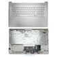 Compatible With HP 17-BY Laptop UK English Silver Palmrest Keyboard With TouchPad