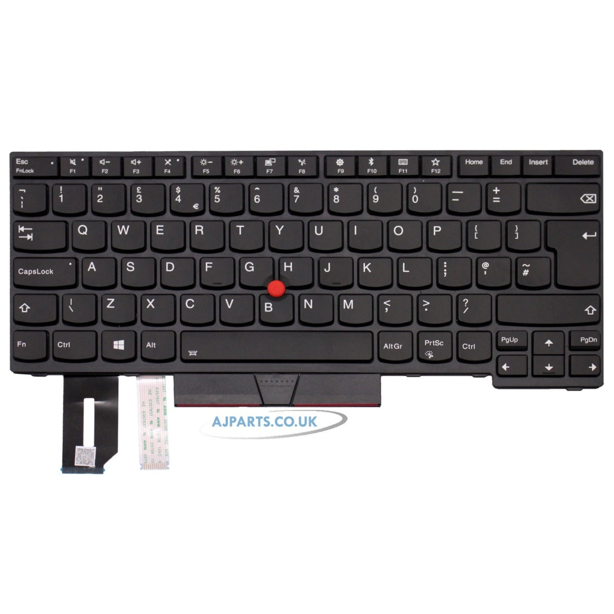 Compatible With Lenovo Thinkpad T495 UK Backlit Laptop Replacement Keyboard