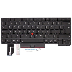 Compatible With Lenovo Thinkpad T495 UK Backlit Laptop Replacement Keyboard