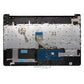 For HP 15S-DY3000 Compatible Palmrest Black Top Case UK Keyboard With TrackPad