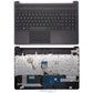 For HP 15-DW0000 Series Compatible Palmrest Black Top Case UK Keyboard With TrackPad