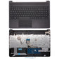 For HP 255 G8 Compatible Palmrest Black Top Case UK Keyboard With TrackPad
