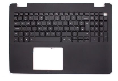 For Dell Inspiron 3505 Compatible Palmrest Assembly With UK Keyboard 7KM6D Black