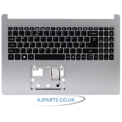 Compatible With Acer Aspire A515-54 A515-54G Palmrest Cover Keyboard UK Silver 6B.HDEN7.062