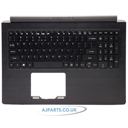 Compatible With Acer Aspire A315-33 Palmrest Cover Keyboard US Layout Black 6B.GY3N2.001 Black