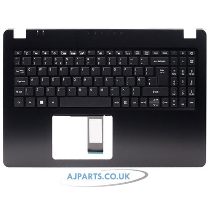 Compatible With Acer Aspire A315-56 Palmrest Cover Keyboard UK Black 6B.HS5N2.013 Black