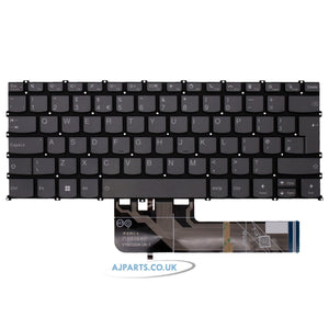 New Replacement For Lenovo Ideapad 5-14IIL05 5-14ARE05 UK Backlit Keyboard SN21B61279 PR4SB-UK