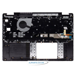 Compatible With Dell Latitude 15 3510 Palmrest UK Layout Backlit Black Laptop Keyboard