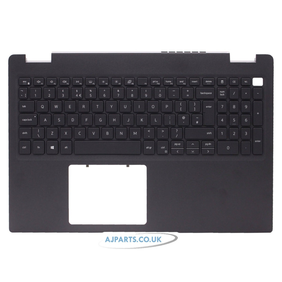 Compatible With Dell 0CMCDF CMCDF Palmrest UK Layout Backlit Black Laptop Keyboard
