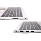 Compatible With Dell 00GTPK 0GTPK Palmrest UK Layout Non-Backlit Silver Laptop Keyboard