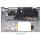 Compatible With Dell Inspiron 15 3525 15.6" Palmrest UK Layout Backlit Keyboard Silver