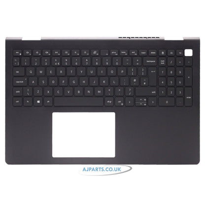 For Dell 0C6D40 C6D40 Compatible Palmrest UK Layout Backlit Black Laptop Keyboard