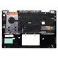 For Dell Inspiron 041KVJ 41KVJ Compatible Palmrest UK Grey Non-backlit Laptop Replacement Keyboard