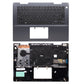 For Dell Inspiron 041KVJ 41KVJ Compatible Palmrest UK Grey Non-backlit Laptop Replacement Keyboard