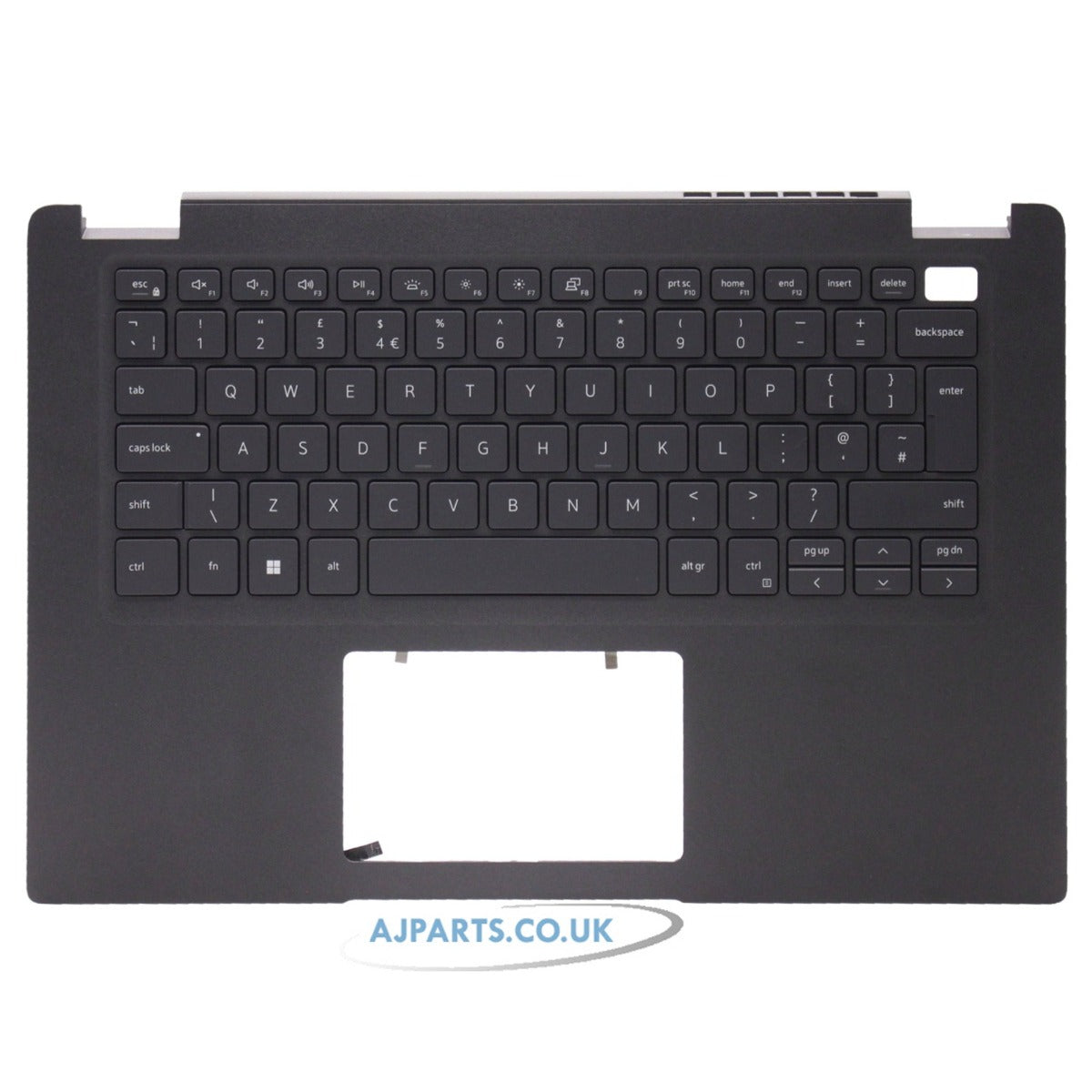 Compatible with Dell Latitude 3410 Palmrest UK English Backlit Black Laptop Replacement Keyboard