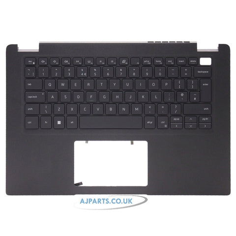 Compatible with Dell Latitude 3410 Palmrest UK English Backlit Black Laptop Replacement Keyboard