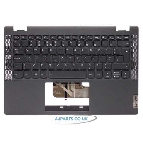 Lenovo Flex 5-14IIL05 UK Layout Palmrest Case Cover Laptop Replacement Keyboard
