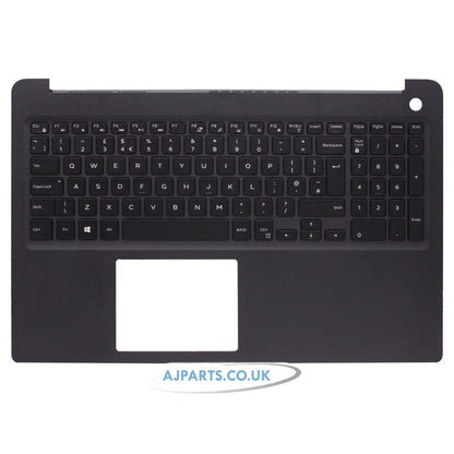 For Dell Latitude 3500 UK Keyboard Touchpad Palmrest Assembly Laptop Keyboard