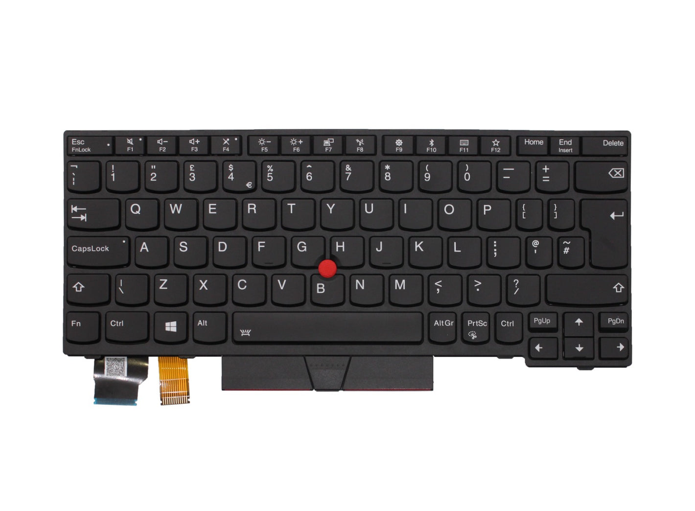 Lenovo SN20P33430 Yoga Palmrest UK English Backlit Black Laptop Replacement Full Keyboard
