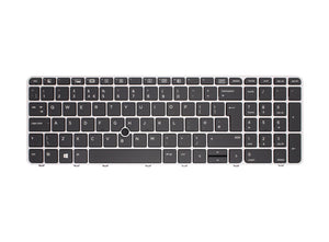 HP EliteBook 755 G4 UK Backlit Layout Replacement Laptop Keyboard