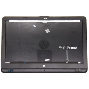 Compatible With For HP 15-BS 15T-BS 15-BW 15Z-BW 250 G6 255 G6 LCD Back Compatible Rear Lid Cover Black