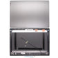 Compatible With Lenovo Ideapad 3-15IML05 Top Lid Silver LCD Compatible Rear Housing Top Back Cover Lid Case