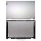 Compatible With Lenovo YogA C550-15 Ideapad FLEX 5-15IIL05 LCD Back Cover Lid - Silver