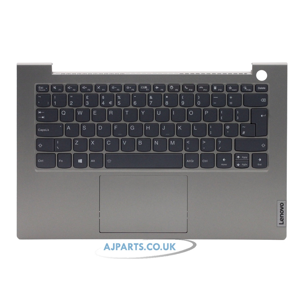 Lenovo 5CB1B02561 Palmrest UK Layout Backlit Compatible Laptop Keyboard