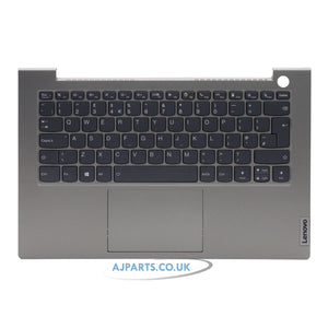 Lenovo 5CB1B02561 Palmrest UK Layout Backlit Compatible Laptop Keyboard