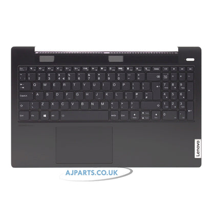 Lenovo SN21B40767 Palmrest UK Layout Replacement Laptop Backlit Keyboard with TouchPad Grey