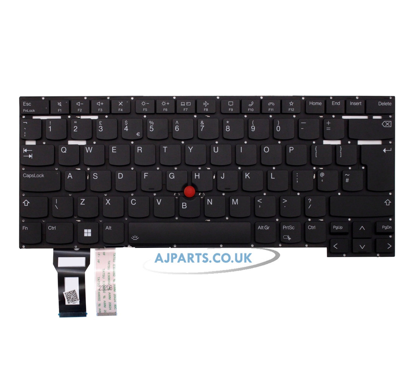Lenovo ThinkPad T14S Gen 2 2021 Version UK Layout Backlit Laptop Replacement Keyboard with Mouse Pointer