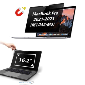 Apple MacBook Pro 16.2" A2991 A2485 A2780 For Privacy Screen Protector Magnetic