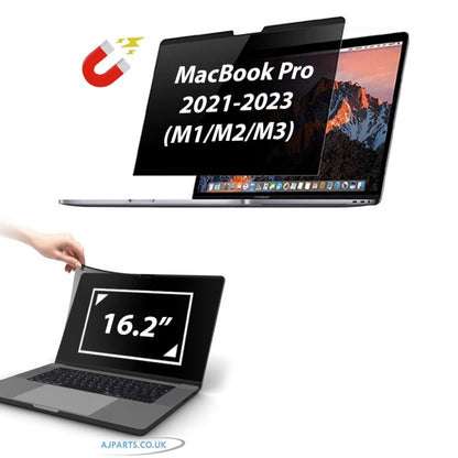 Apple MacBook Pro 16.2" A2991 A2485 A2780 For Privacy Screen Protector Magnetic