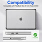 MacBook Neo 13-inch A3404 Protective Case 360° Shockproof Hard Shell Cover