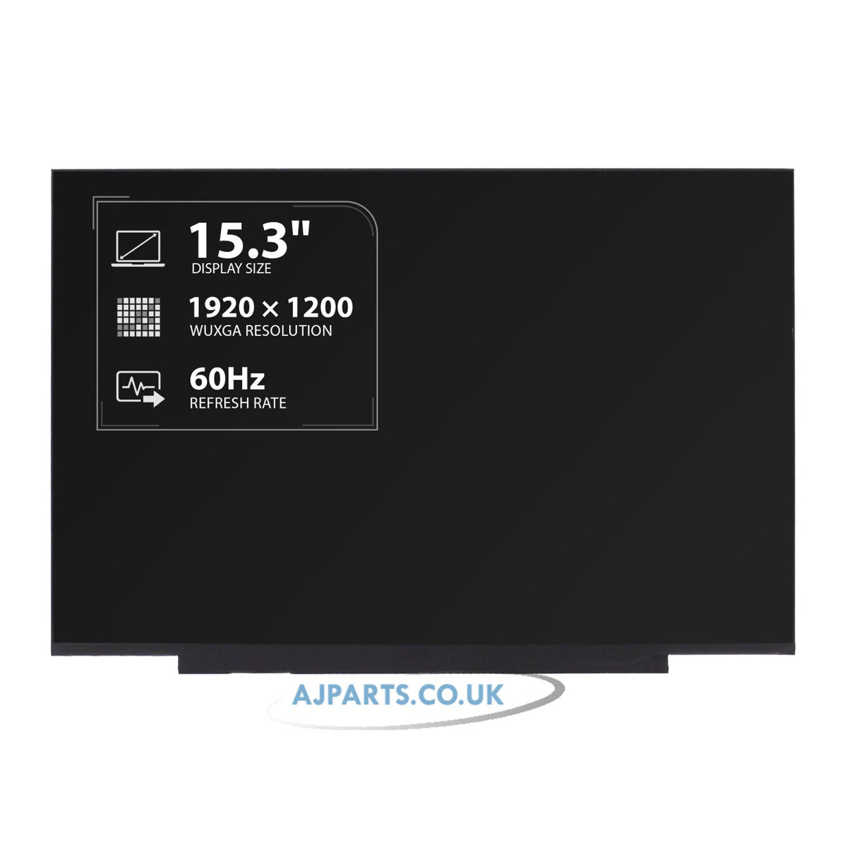 B153UAN03.1 HW0A 15.3" LED LCD IPS 1920 x 1200 FHD+ 30Pin Replacement Laptop Screen