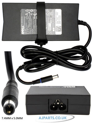 Dell Alienware M15 R2 130W 7.4MM x 5.0MM Original Dell Laptop Adapter