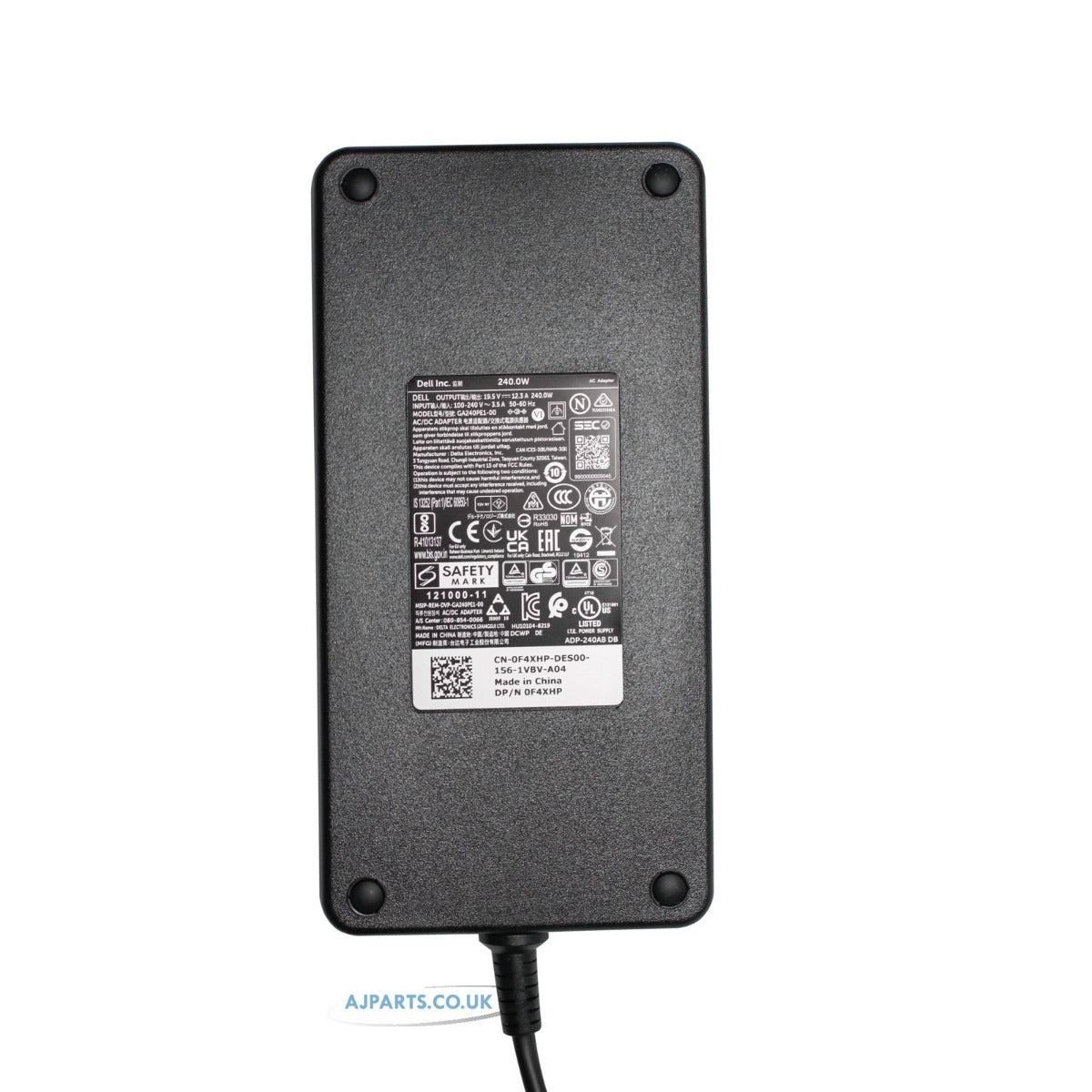 Dell Alienware M15 R3 240W 7.4MM x 5MM AC Original Dell Laptop Adapter