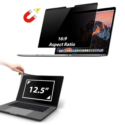 12.5” Privacy & Anti-Glare Laptop Screen Protector – Blue Light Reduction