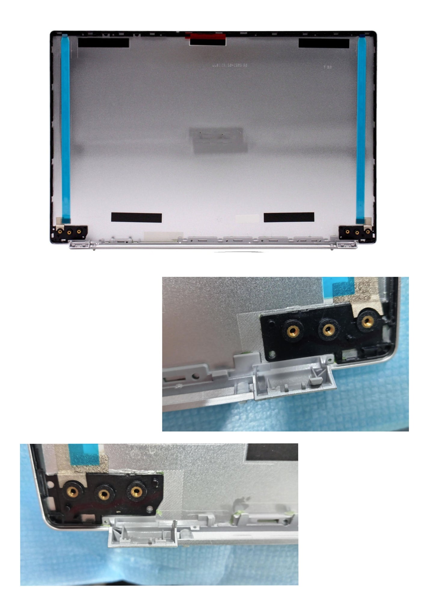 Acer Swift SF114-33, SF114-34, 60.HYRN8.001  14.0" LCD Rear Back Cover Replacement Laptop Top Lid Silver