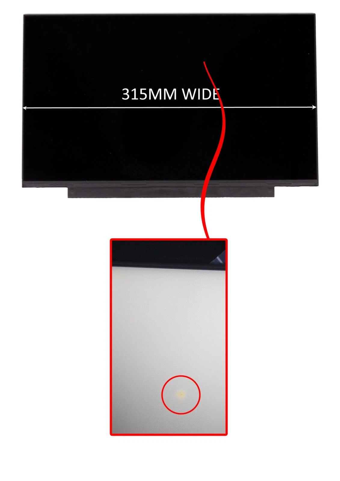 For B156HAN02.0 B156HAN02.1 B156HAN02.3 B156HTN06.1 15.6" FHD Screen 30pins