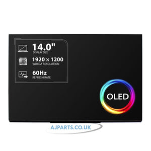 Samsung ATNA40KW01-0 14.0" 1920x1200 WUXGA Non-Touch Display 30Pin 60Hz Laptop Replacement OLED Screen